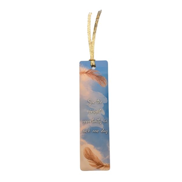 Bright Opportunity Metal Bookmark