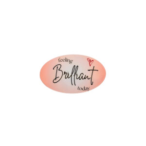 Feeling Brilliant Glossy Sticker