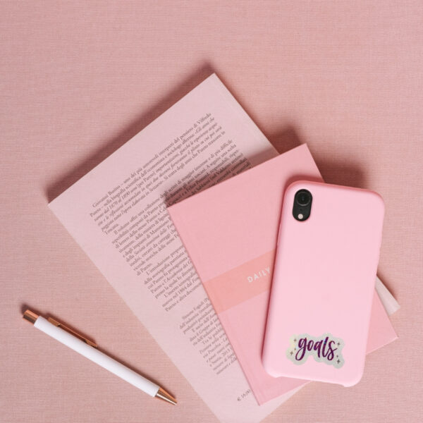 Goals Sparkle Holographic Sticker - Image 2